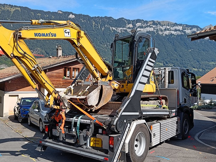 Kleintransporte Muldenservice Hungerbühler